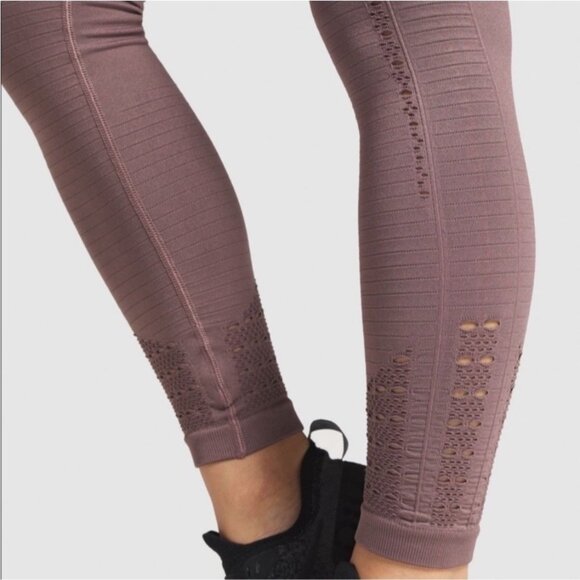 Gymshark Energy Seamless Cutout Mesh High-Rise Compression Training  Leggings XS - Picture 4 of 11